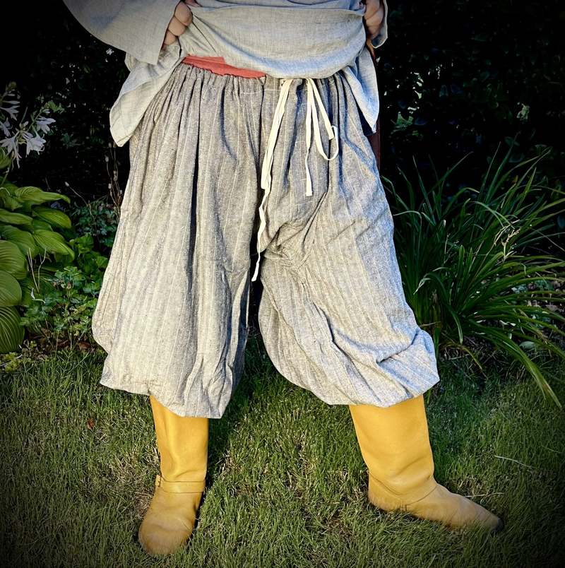 Linen Pants Herringbone Linen Rus Pants!! One size truly fits all: from 27 to 80 inch waist 